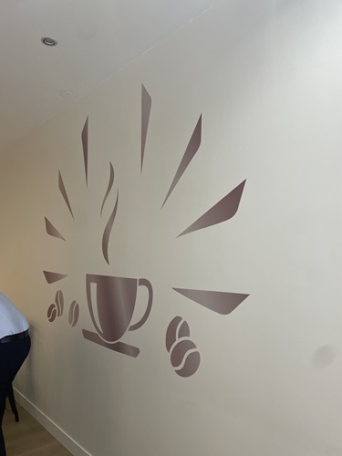 Décoration murale poru le centre commercial de SQY